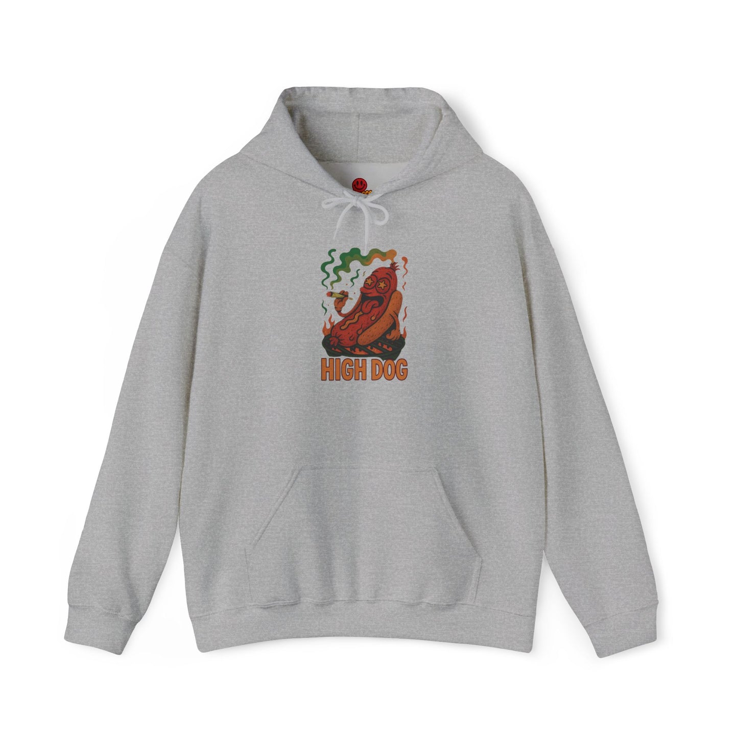 High Dog Hoodie – Funny Weed Hot Dog (Tax Included)