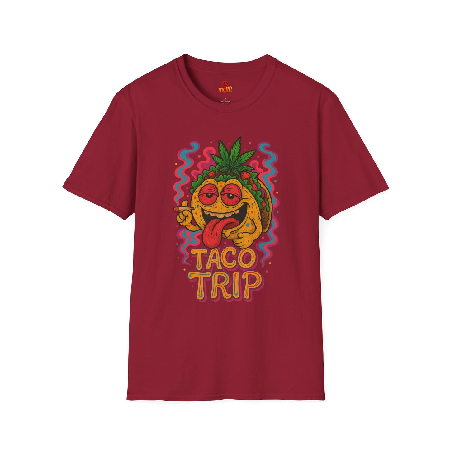 Taco Trip T-Shirt – Funny Weed Taco Shirt (Tax Included)