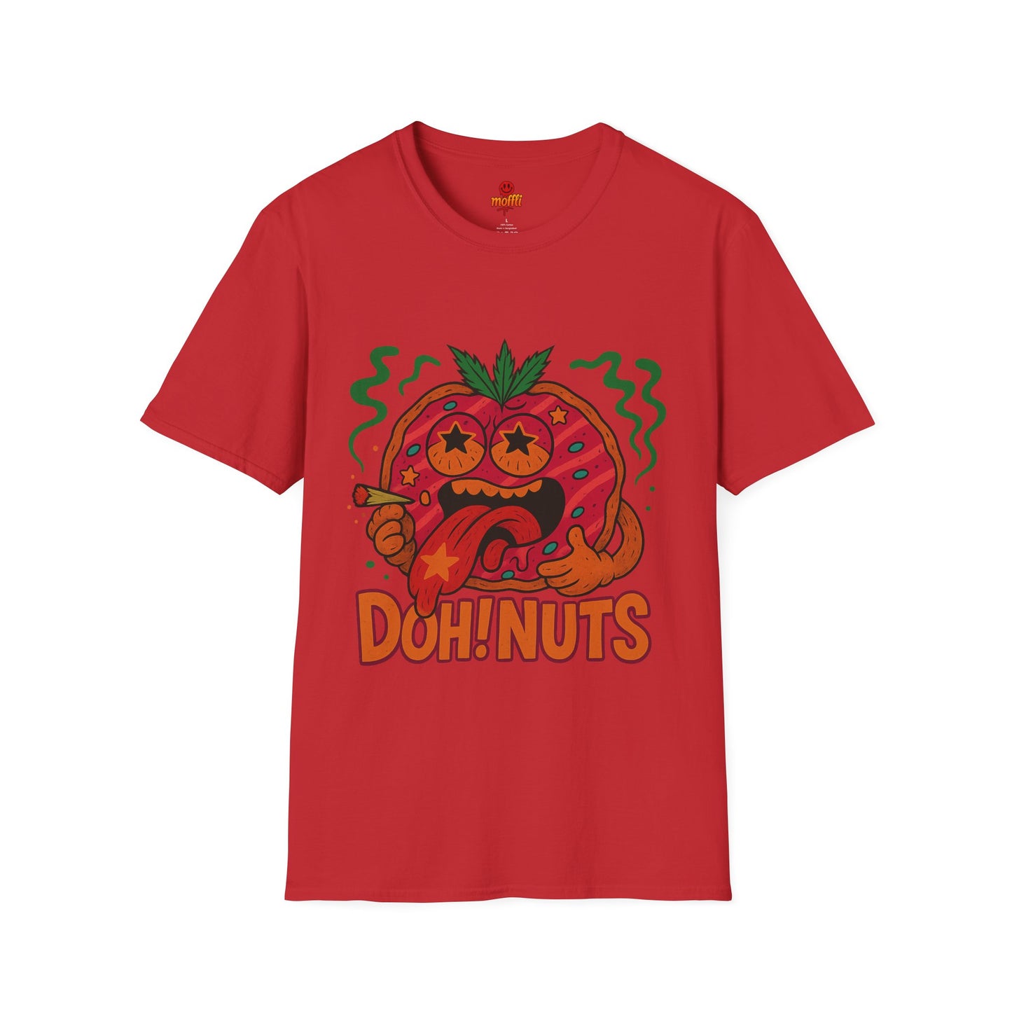 DOH! NUTS Funny Stoner Donut T-Shirt (Tax Included)