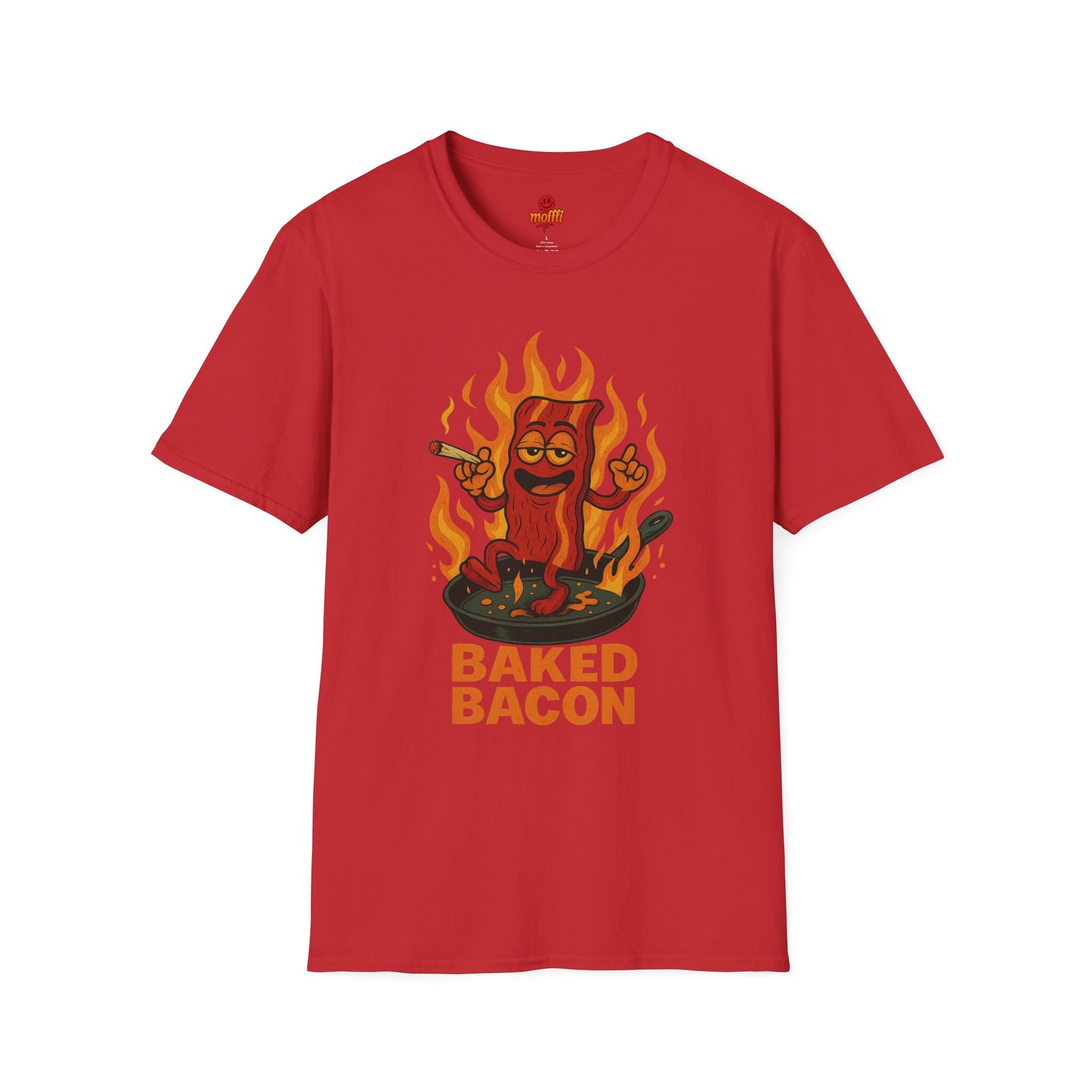 Baked Bacon T-Shirt – Funny Weed Bacon Shirt (Tax Included)