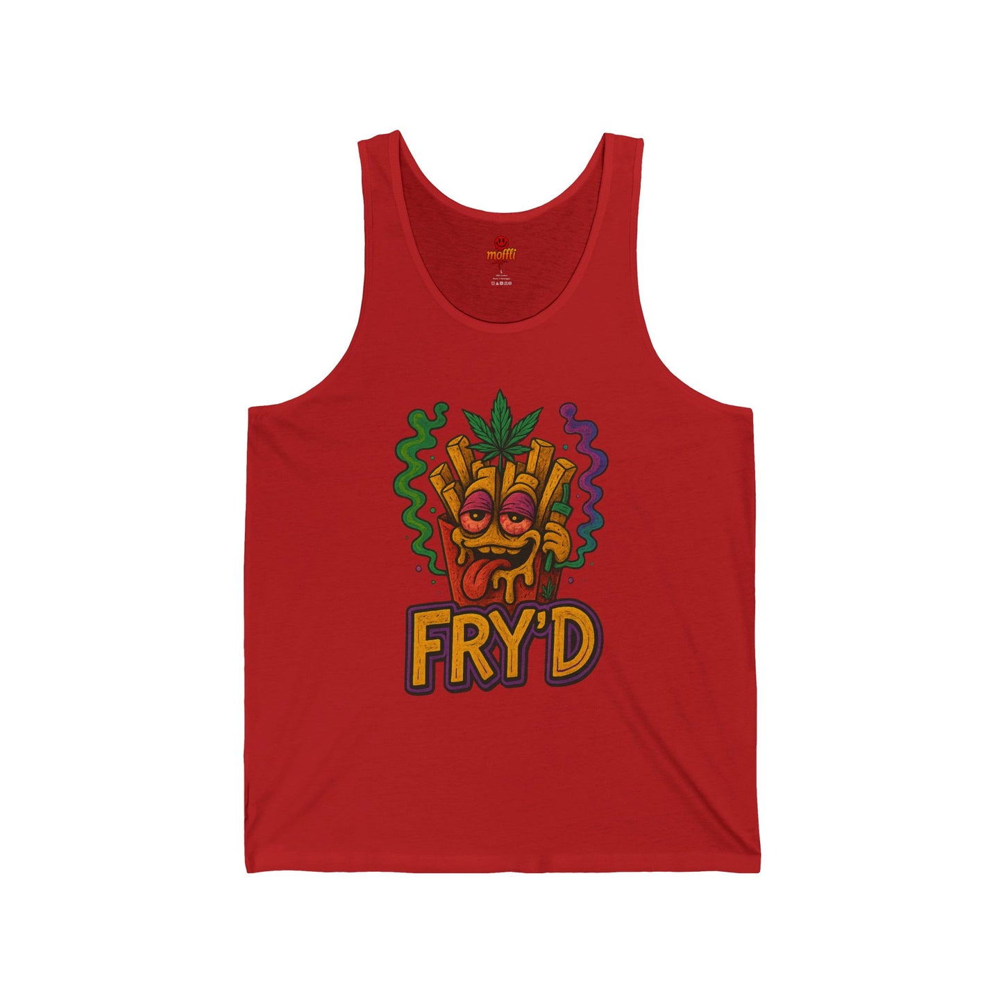 Fry’d Tank Top, Funny Weed Fries (Tax Included)