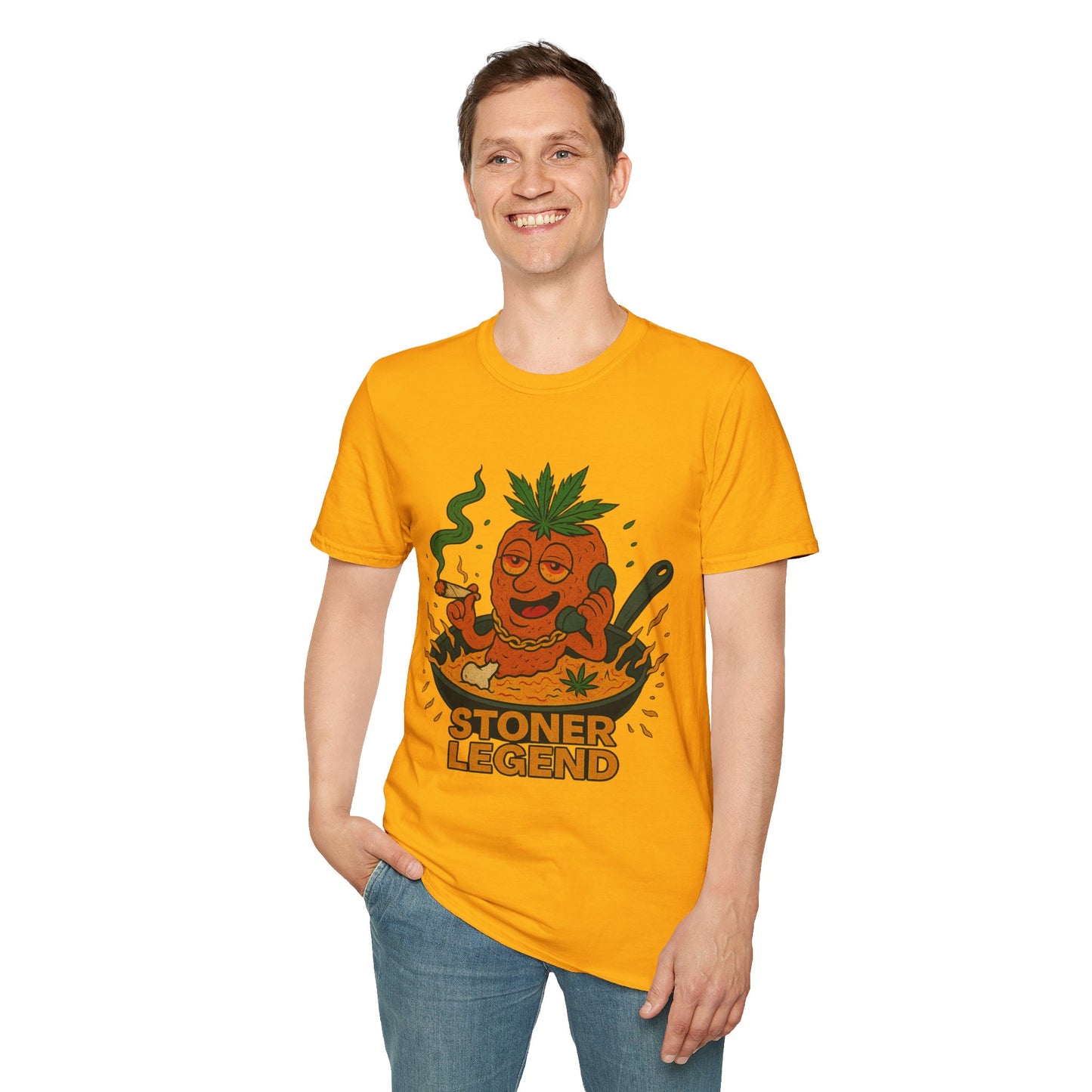 Stoner Legend T-Shirt – Funny Weed Food Shirt (Tax Included)