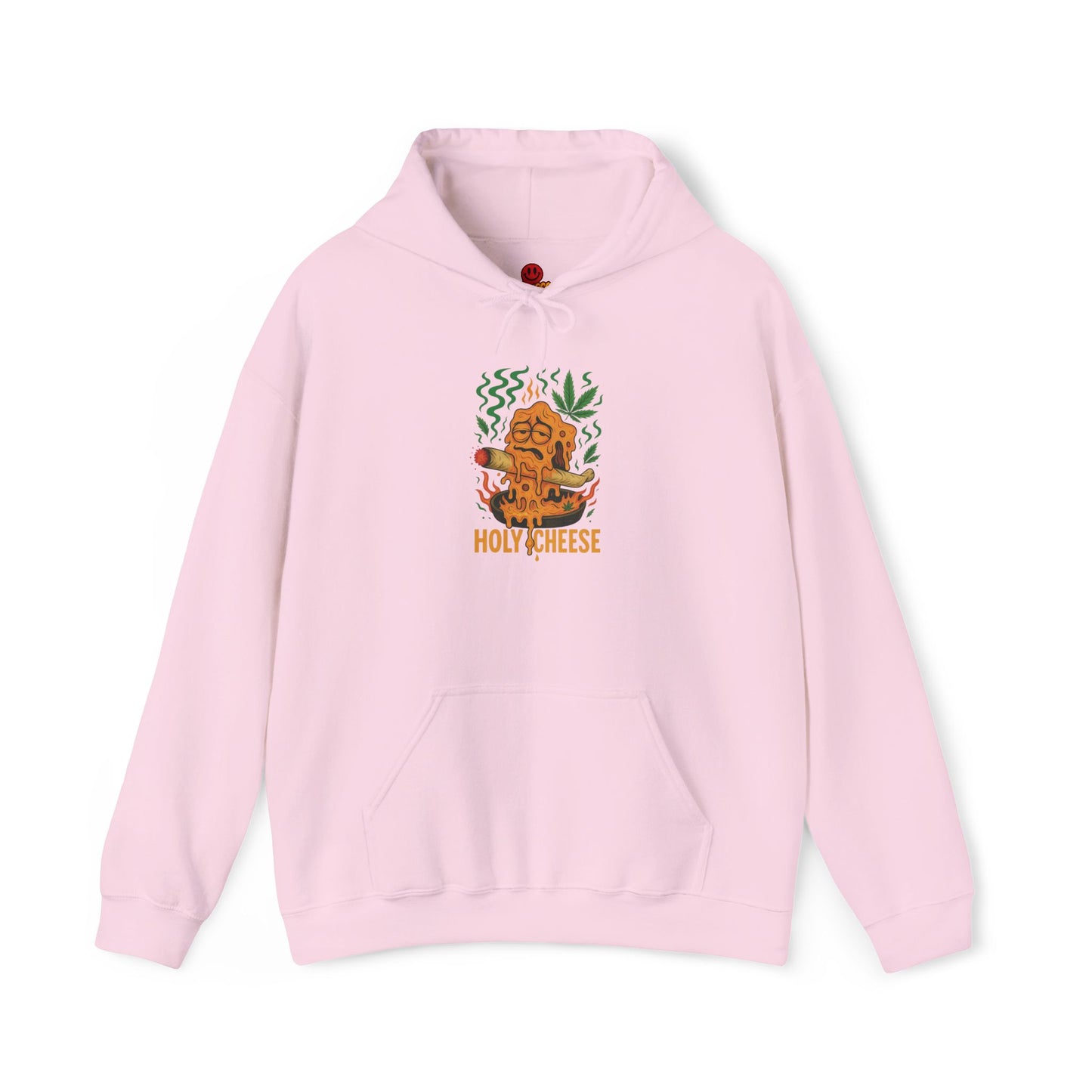 Holy Cheese Hoodie – Funny Melting Cheese Weed (Tax Included)