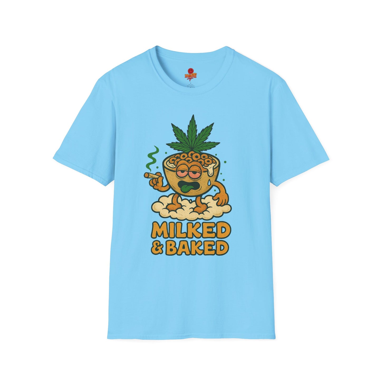 Milked & Baked Funny Cereal Weed Shirt (Tax Included)