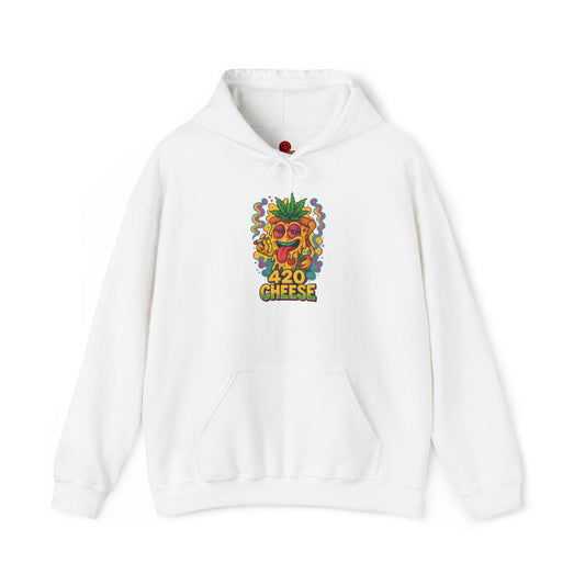 420 Cheese Hoodie – Funny Weed Pizza (Tax Included)
