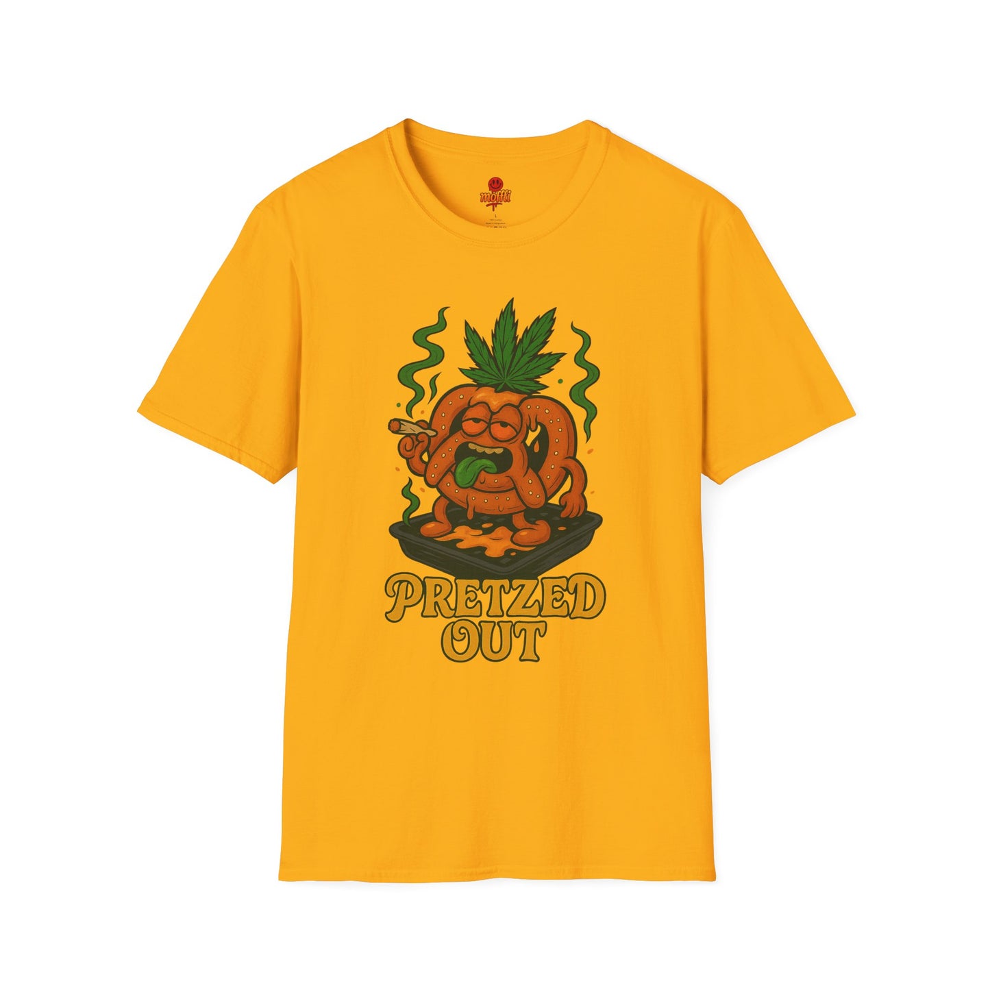 Pretzed Out T-Shirt – Funny Stoner Pretzel Shirt (Tax Included)