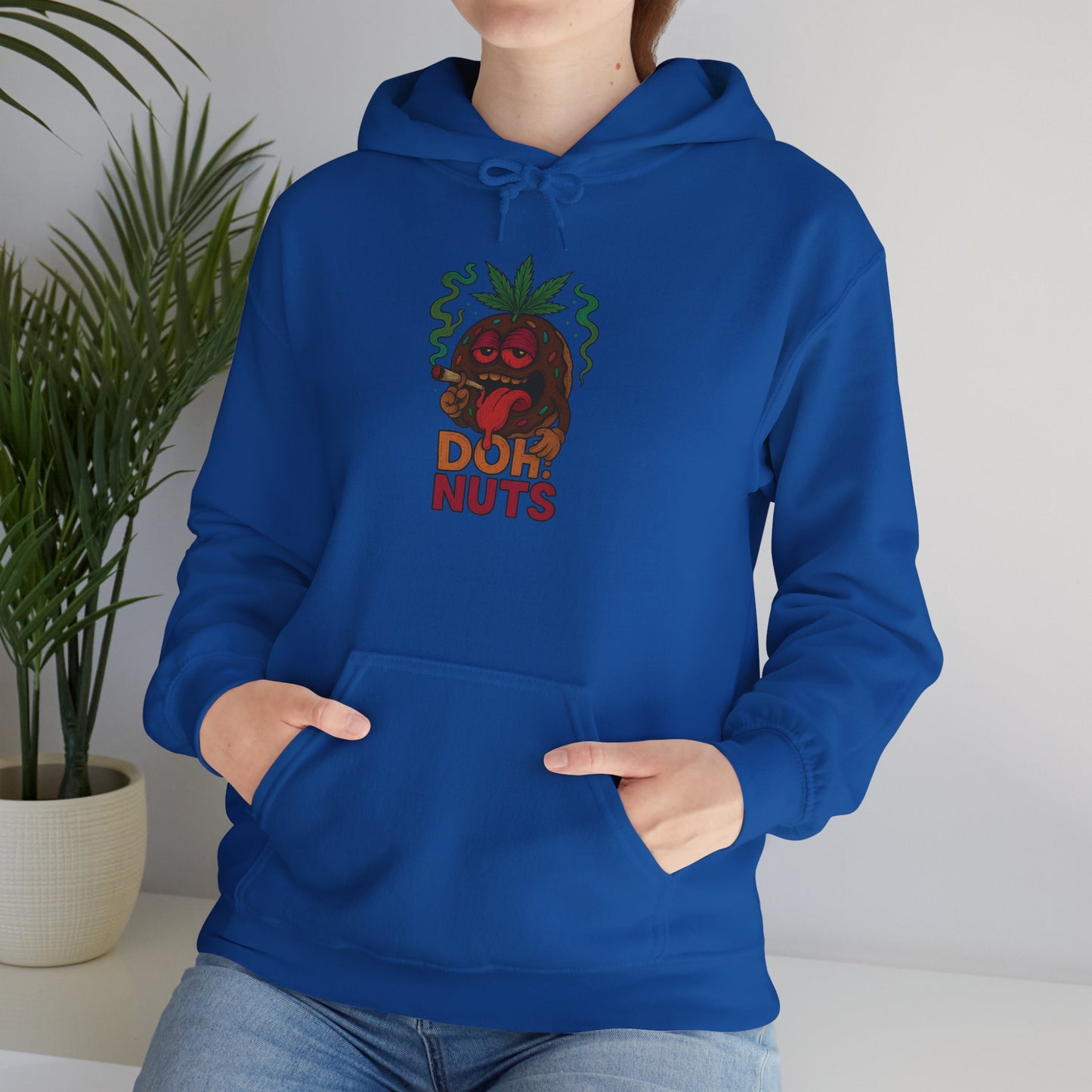 Doh! Nuts Hoodie – Funny Weed Donut (Tax Included)