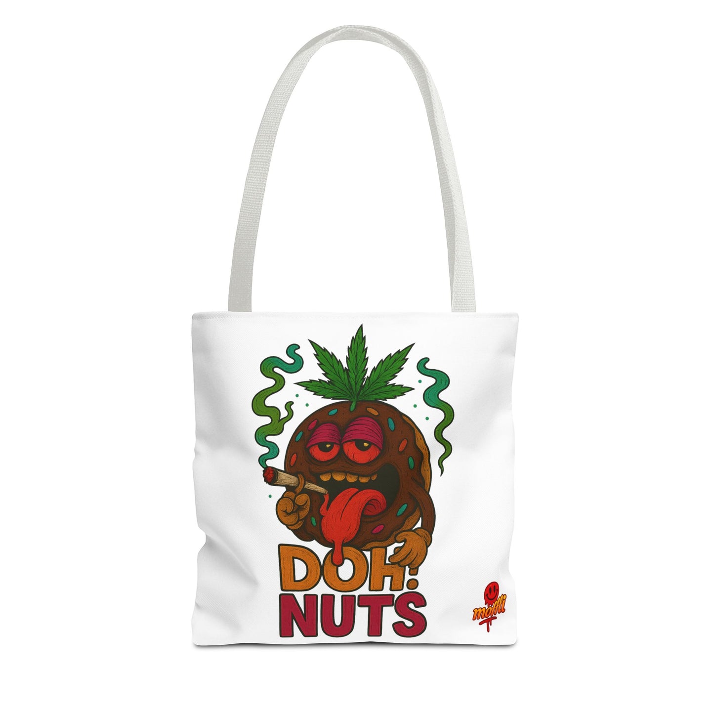 Doh! Nuts Tote Bag – Funny Weed Donut Design (Tax Included)