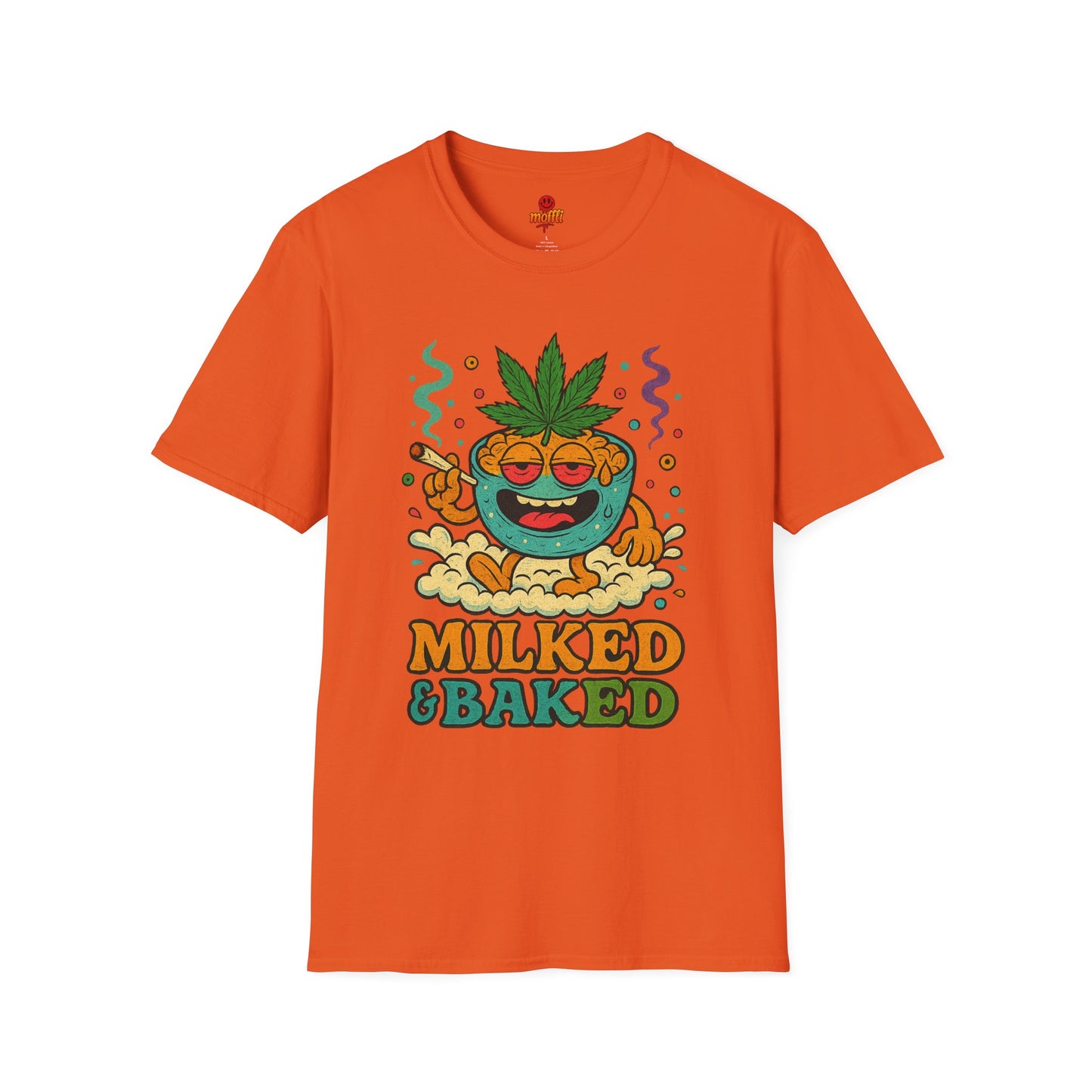 Milked & Baked Stoner  420 Cereal Shirt (Tax Included)