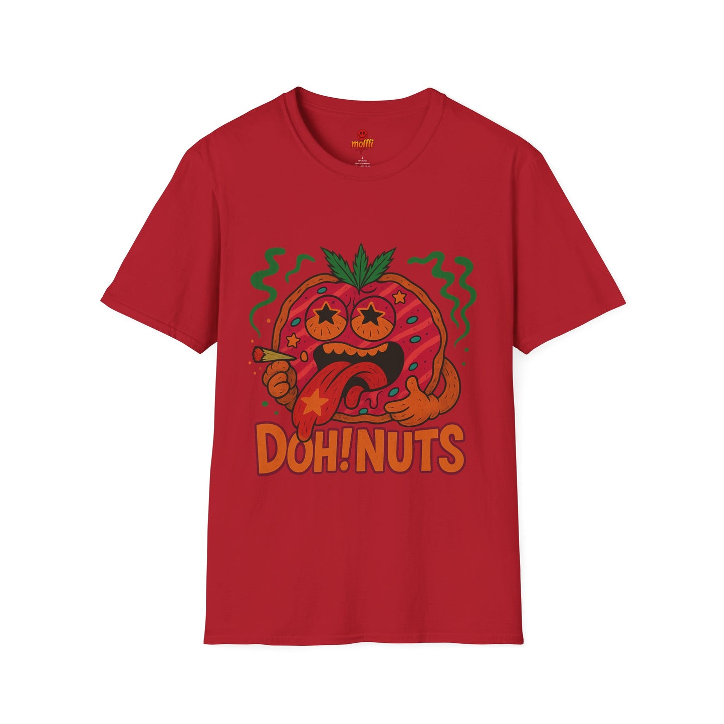 DOH! NUTS Funny Stoner Donut T-Shirt (Tax Included)