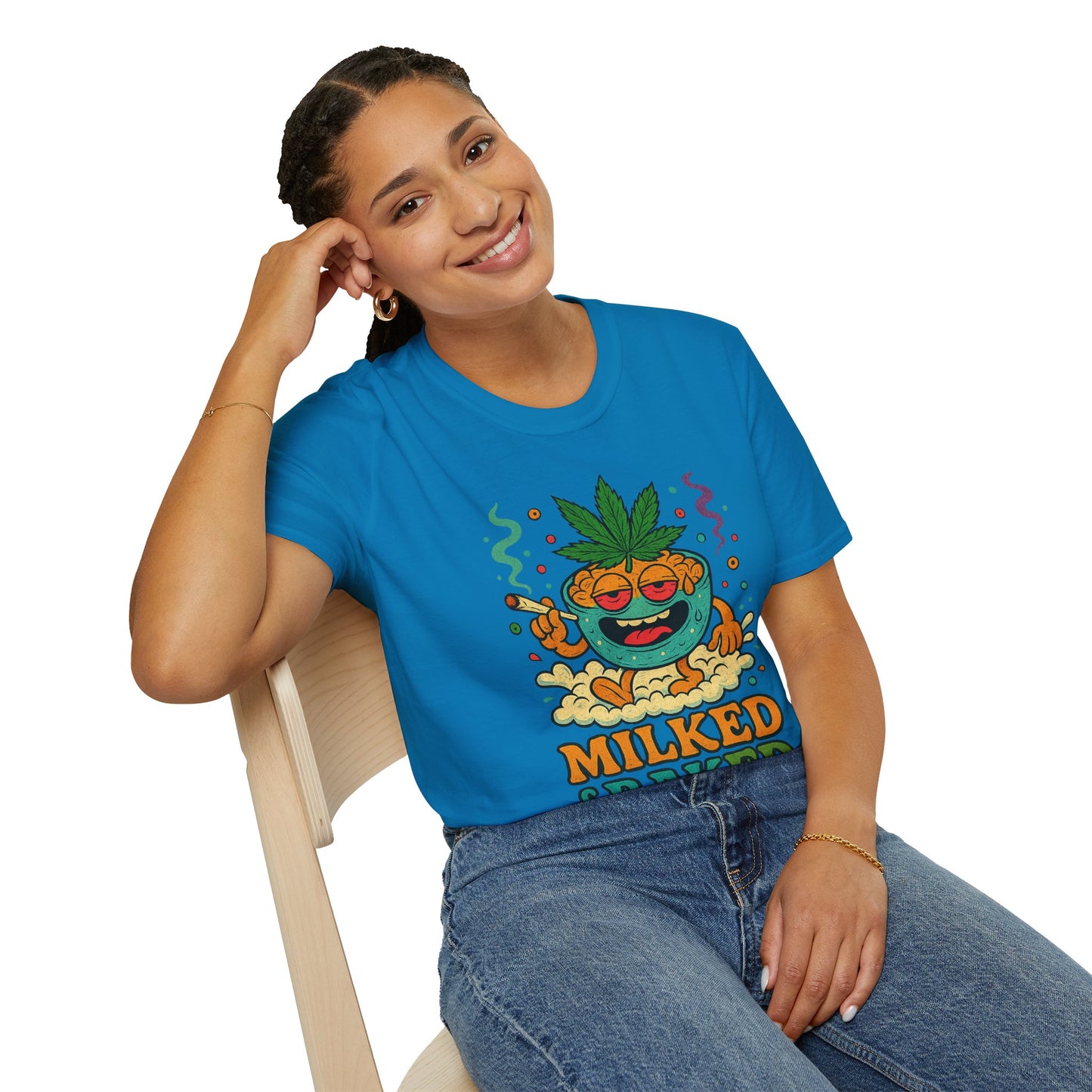 Milked & Baked Stoner  420 Cereal Shirt (Tax Included)