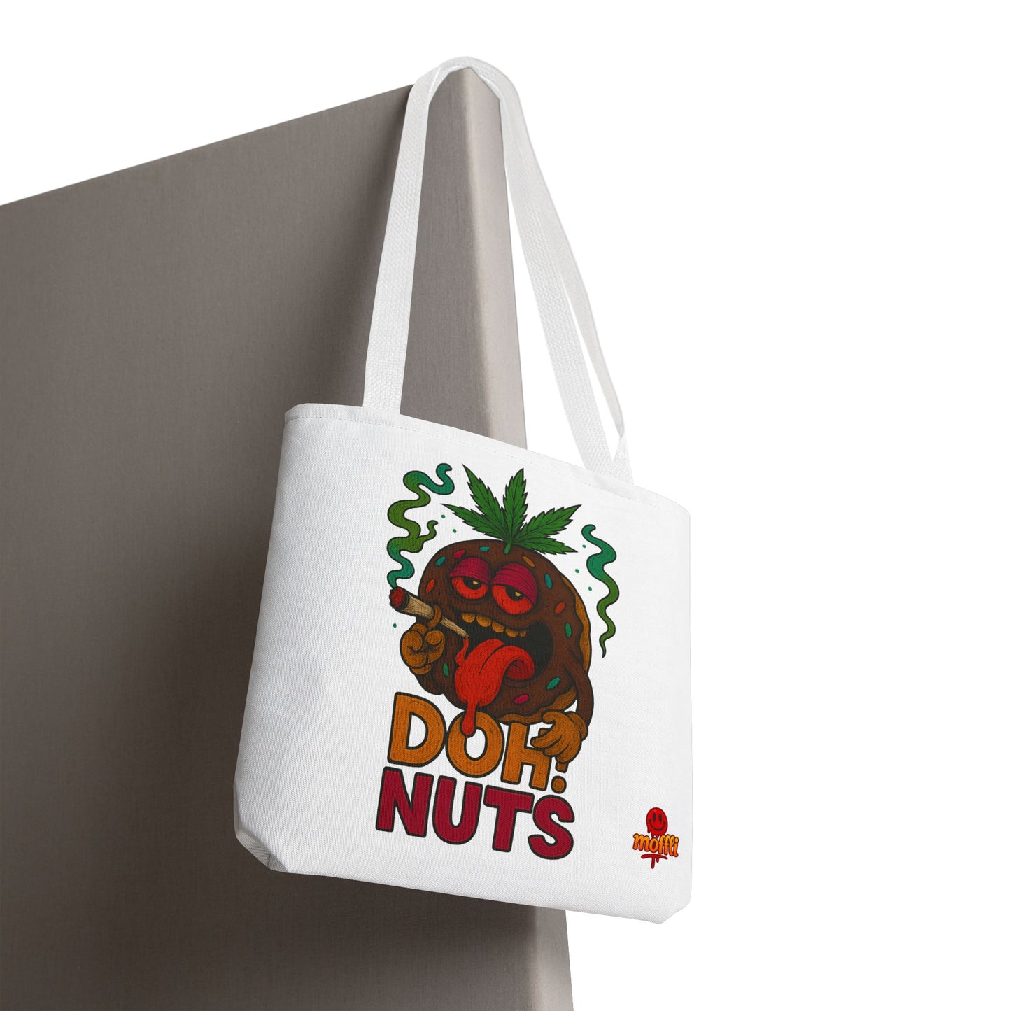 Doh! Nuts Tote Bag – Funny Weed Donut Design (Tax Included)