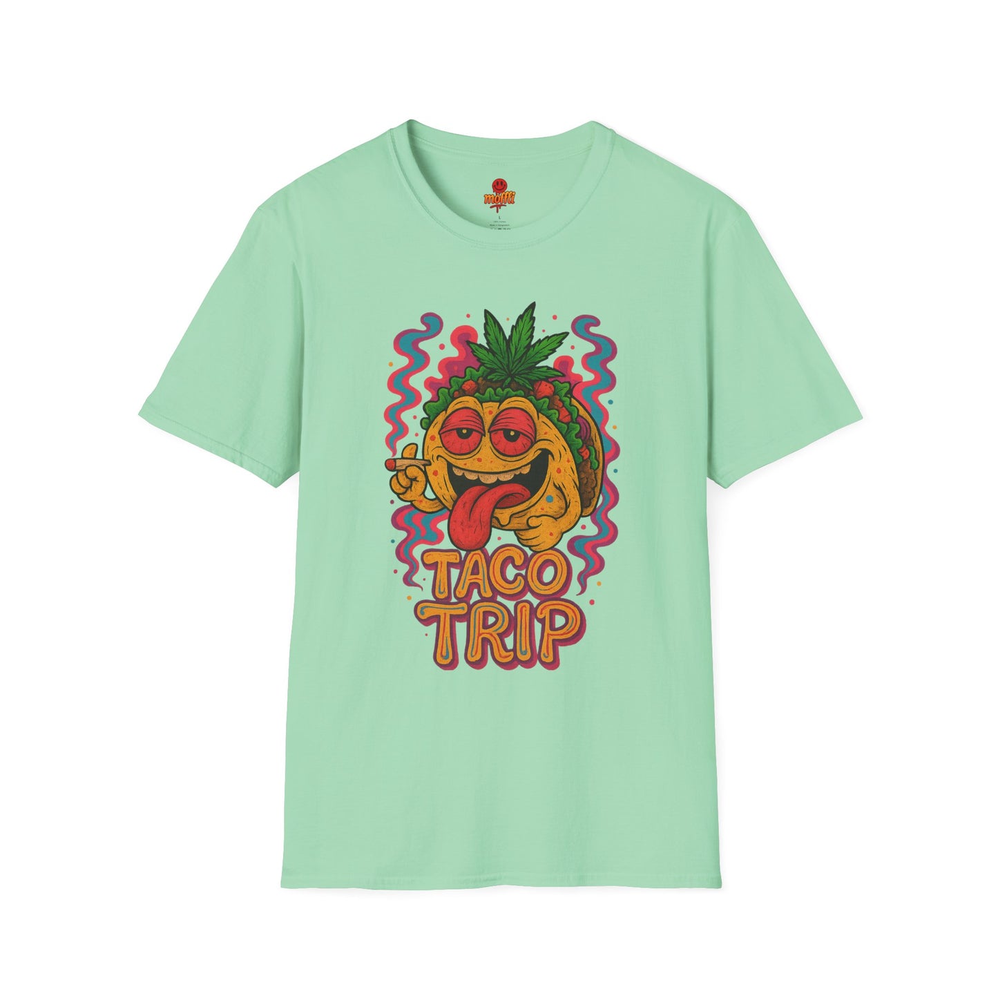 Taco Trip T-Shirt – Funny Weed Taco Shirt (Tax Included)