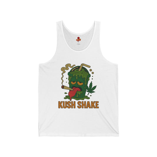 Kush Shake Tank Top, Funny Weed Milkshake (Tax Included)