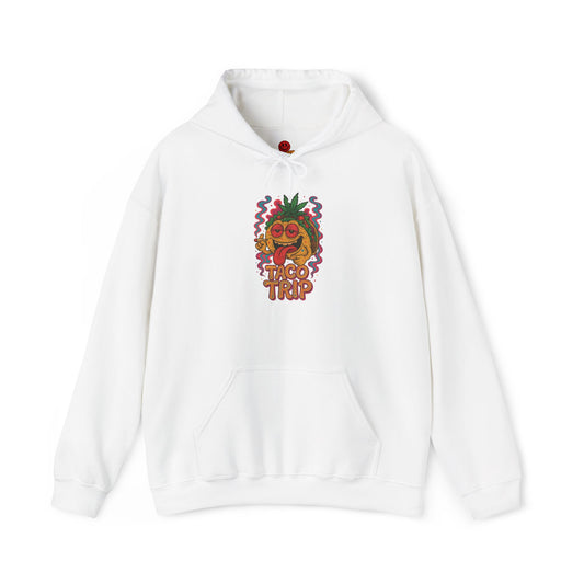 Taco Trip Hoodie – Funny Weed Taco (Tax Included)