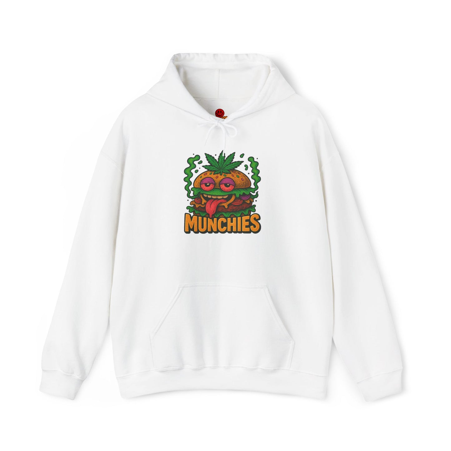 MUNCHIES Hoodie – Funny Weed Burger Stoner (Tax Included)