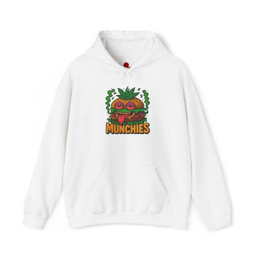 MUNCHIES Hoodie – Funny Weed Burger Stoner (Tax Included)