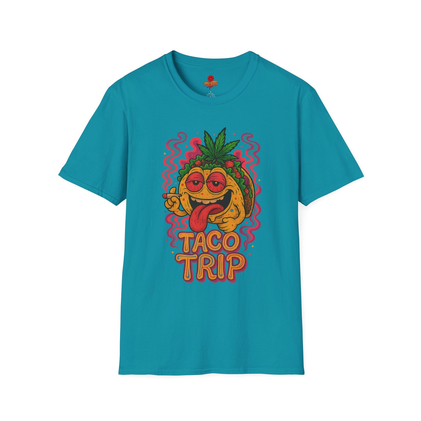 Taco Trip T-Shirt – Funny Weed Taco Shirt (Tax Included)