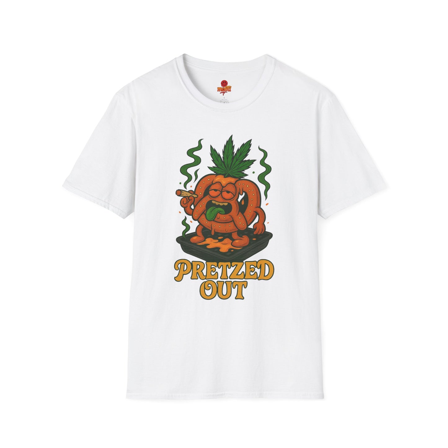 Pretzed Out T-Shirt – Funny Stoner Pretzel Shirt (Tax Included)