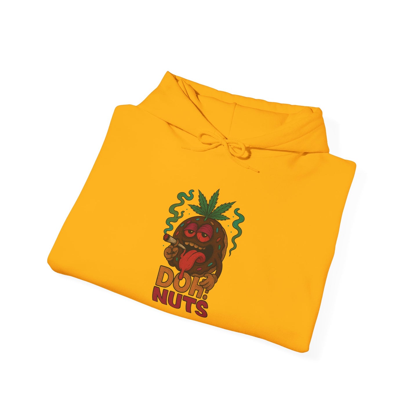Doh! Nuts Hoodie – Funny Weed Donut (Tax Included)