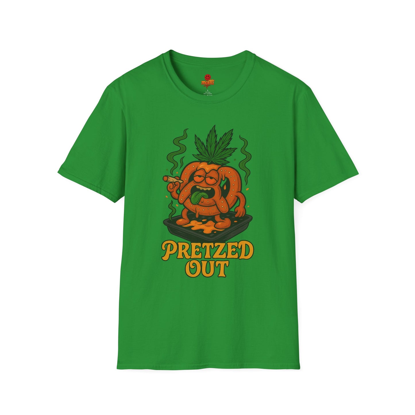Pretzed Out T-Shirt – Funny Stoner Pretzel Shirt (Tax Included)