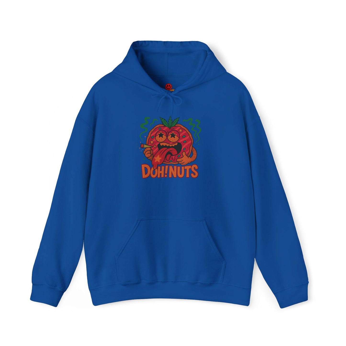 Doh! Nuts Star-Eyes Hoodie – Funny Weed Donut (Tax Included)