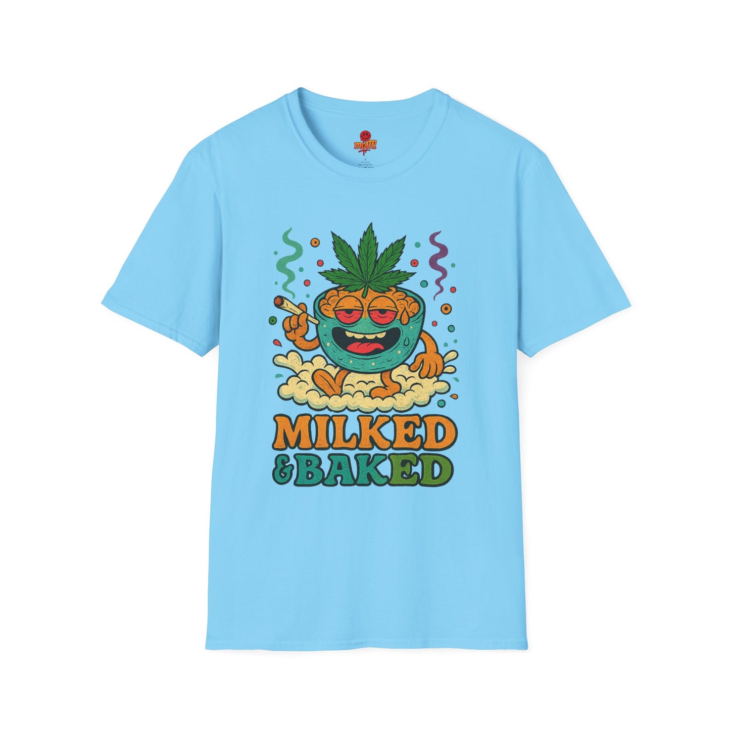 Milked & Baked Stoner  420 Cereal Shirt (Tax Included)