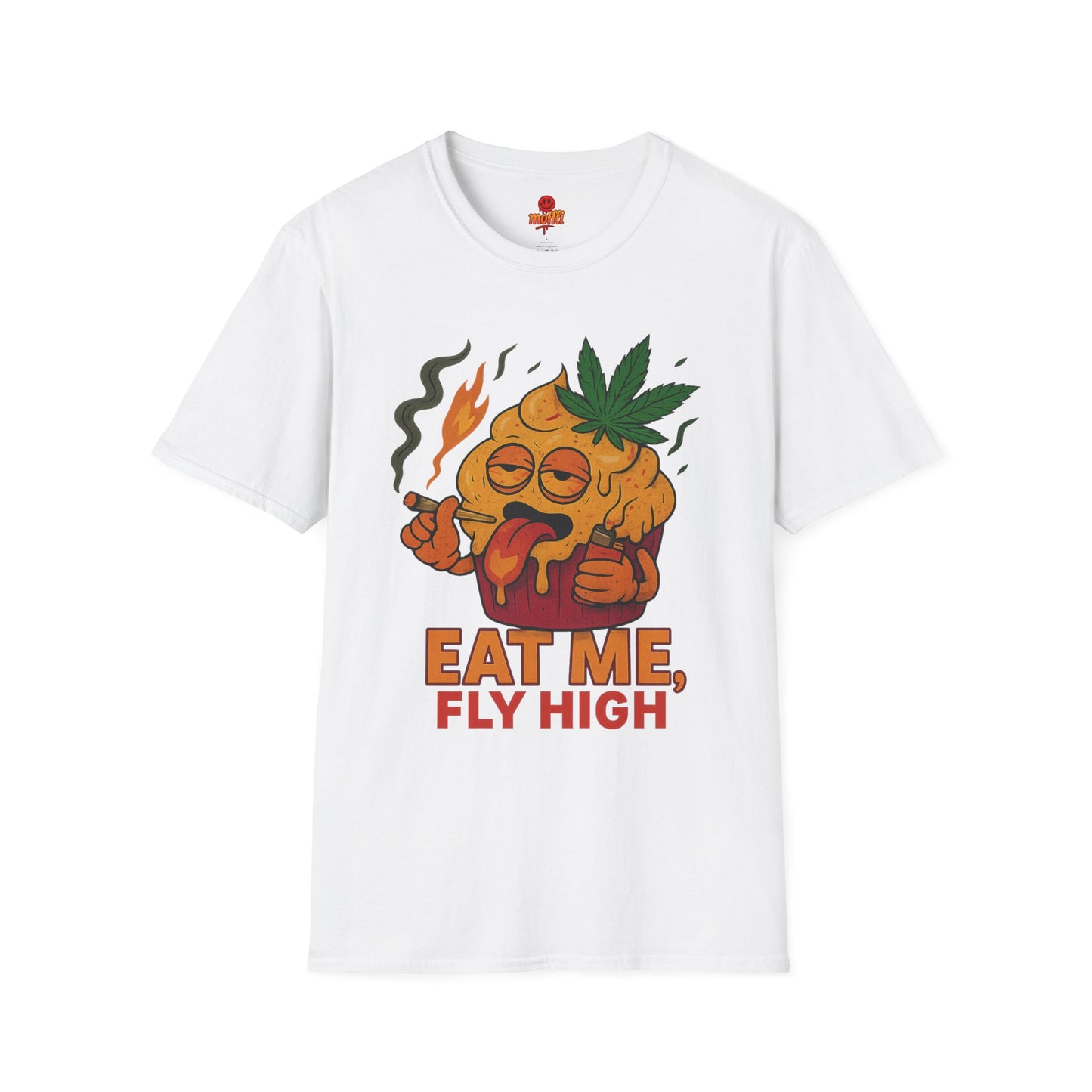 Eat Me Fly High T-Shirt – Funny Weed Muffin Shirt (Tax Included)