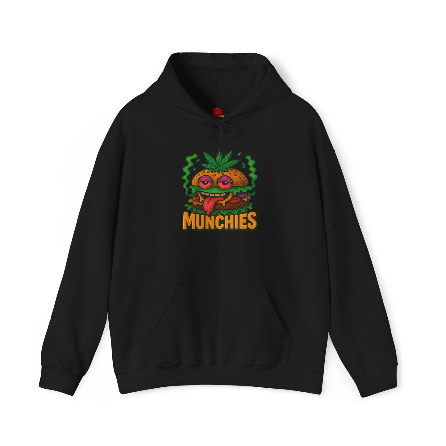 MUNCHIES Hoodie – Funny Weed Burger Stoner (Tax Included)