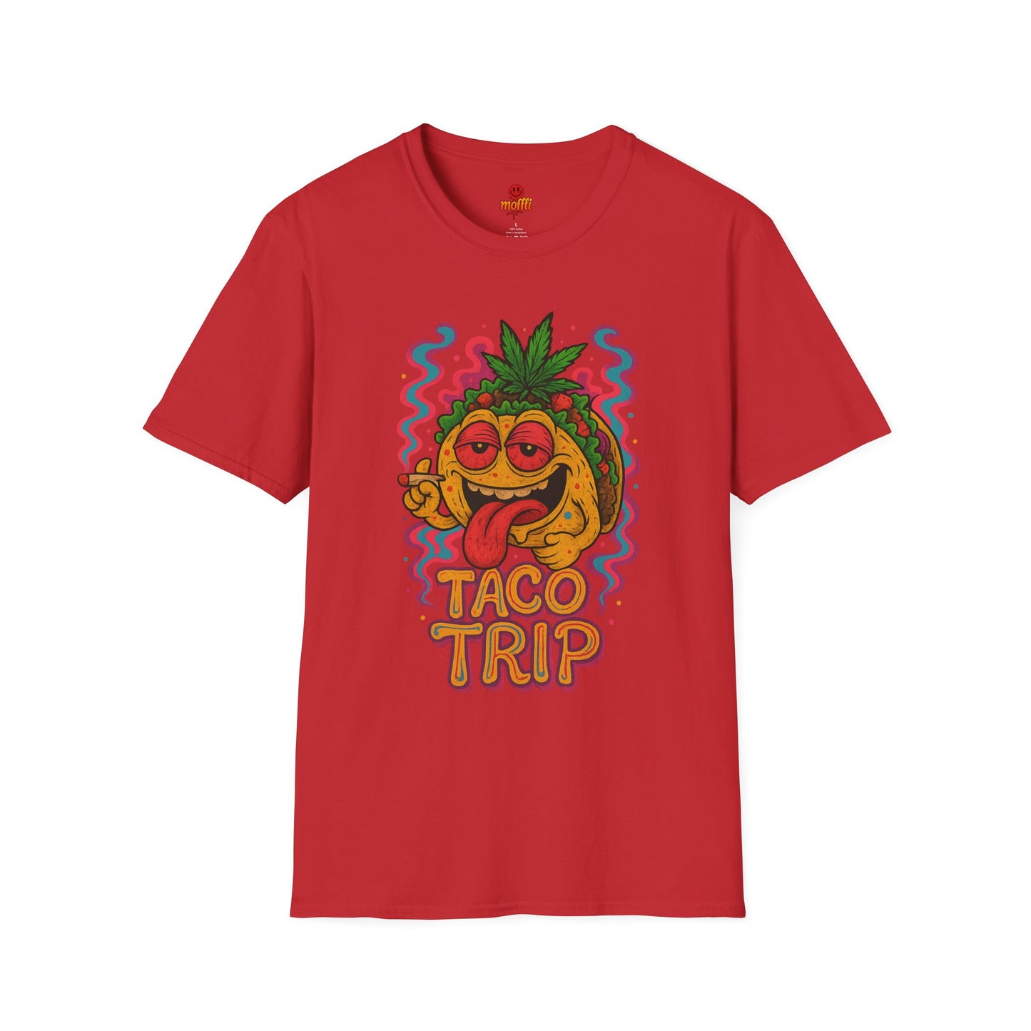 Taco Trip T-Shirt – Funny Weed Taco Shirt (Tax Included)