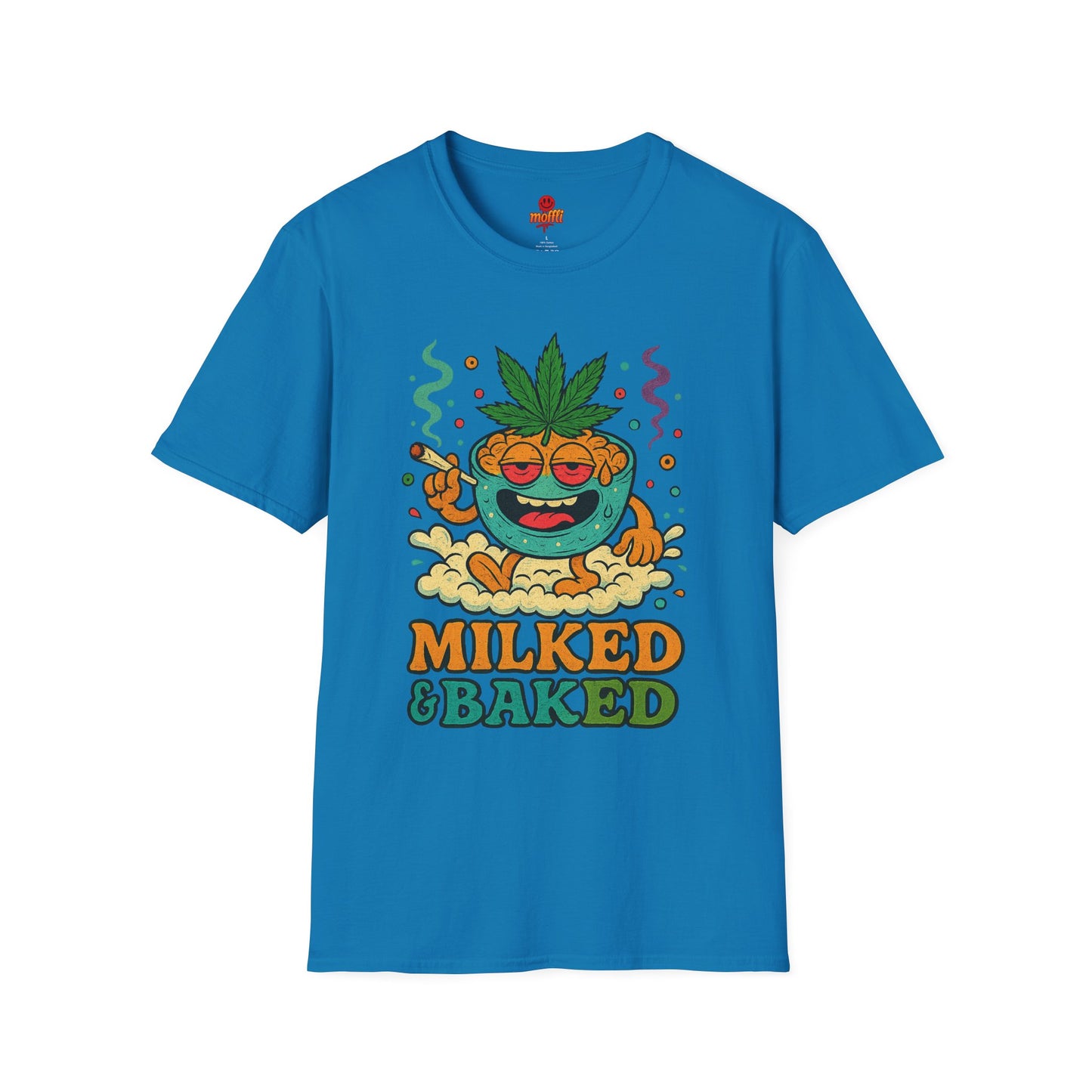 Milked & Baked Stoner  420 Cereal Shirt (Tax Included)