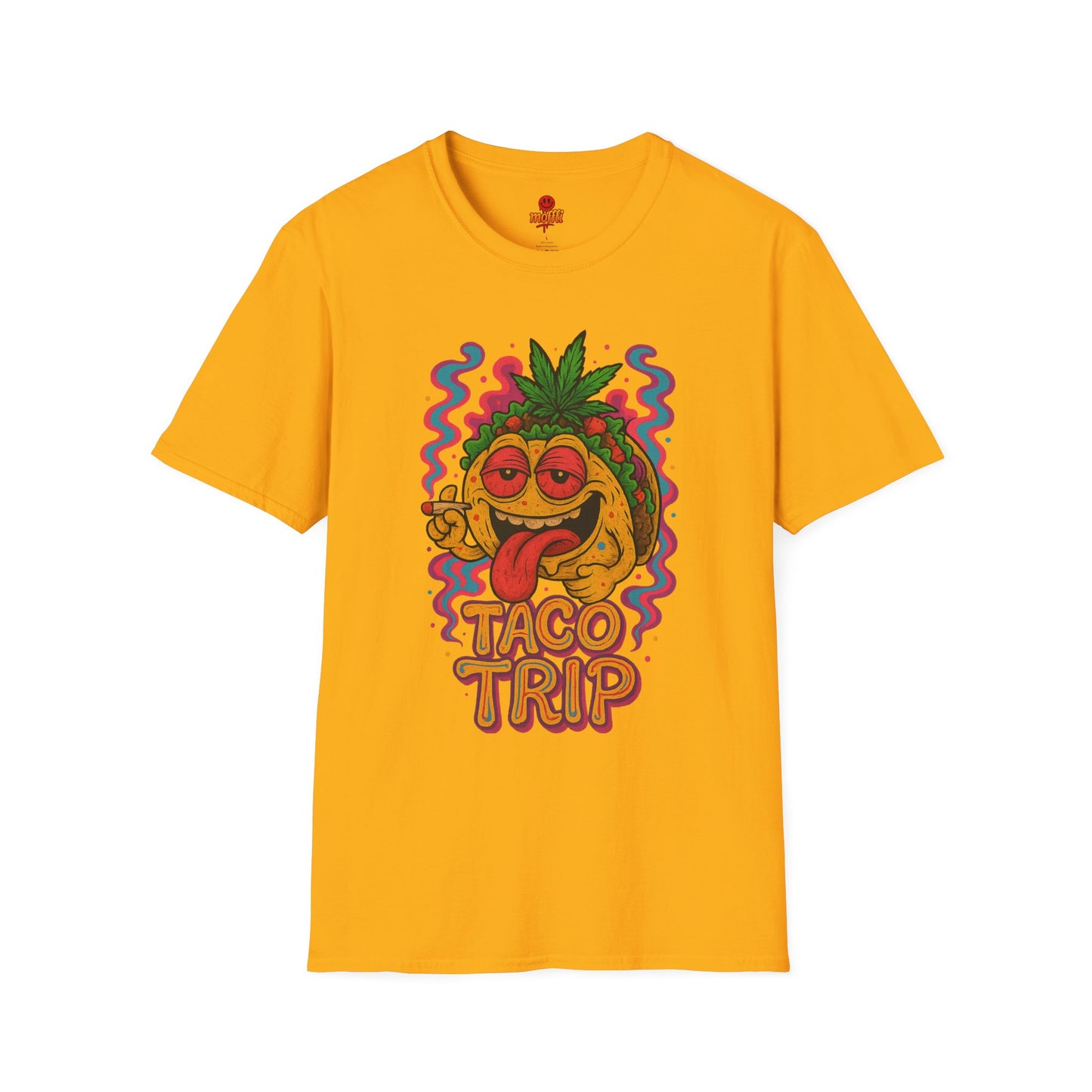 Taco Trip T-Shirt – Funny Weed Taco Shirt (Tax Included)