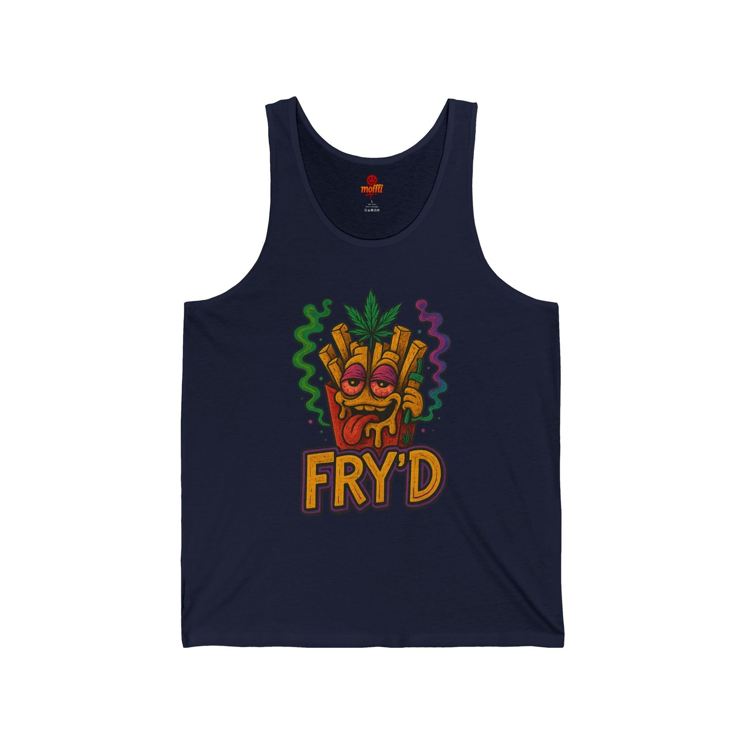 Fry’d Tank Top, Funny Weed Fries (Tax Included)