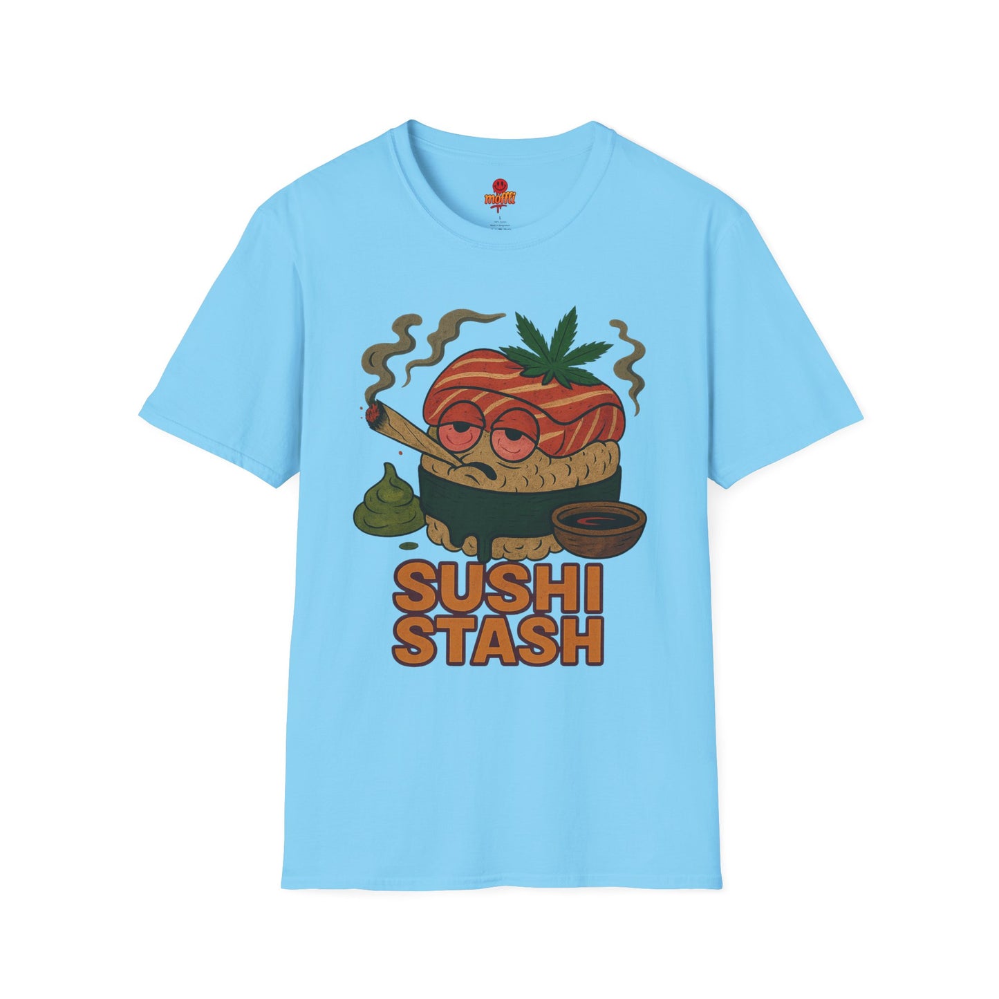 Sushi Stash T-Shirt – Funny Weed Sushi (Tax Included)