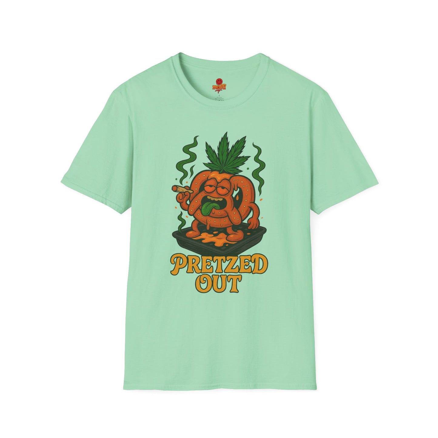 Pretzed Out T-Shirt – Funny Stoner Pretzel Shirt (Tax Included)