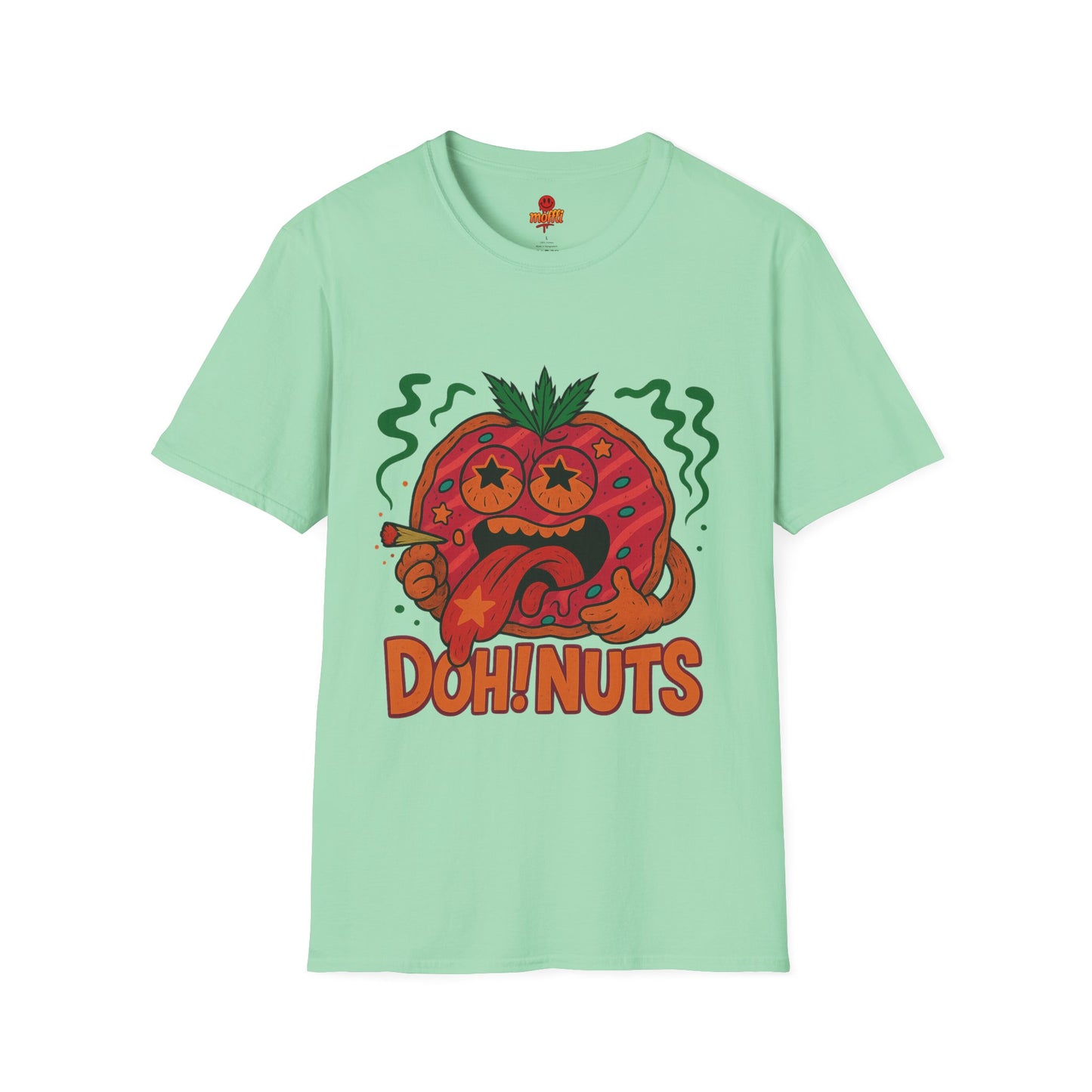 DOH! NUTS Funny Stoner Donut T-Shirt (Tax Included)