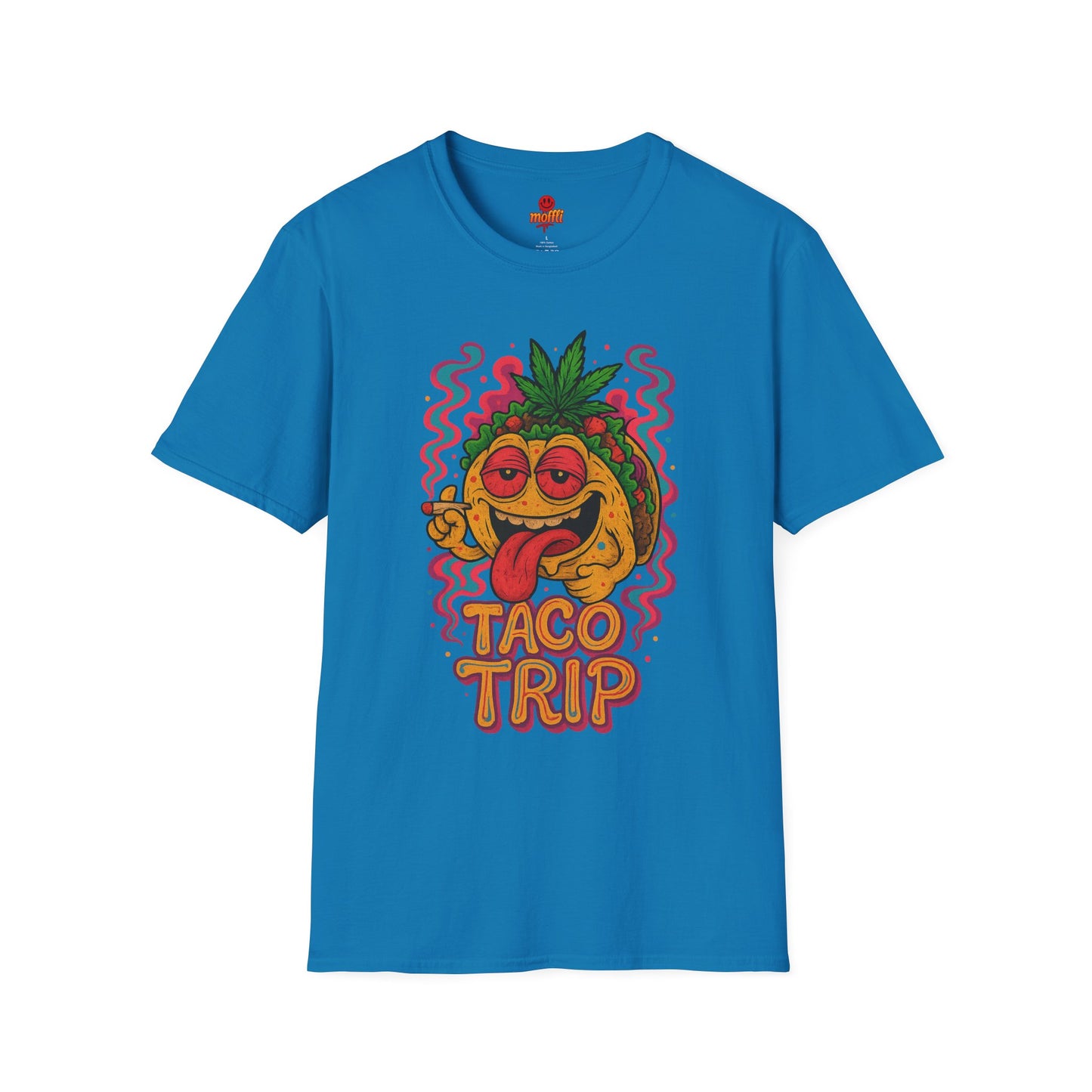 Taco Trip T-Shirt – Funny Weed Taco Shirt (Tax Included)