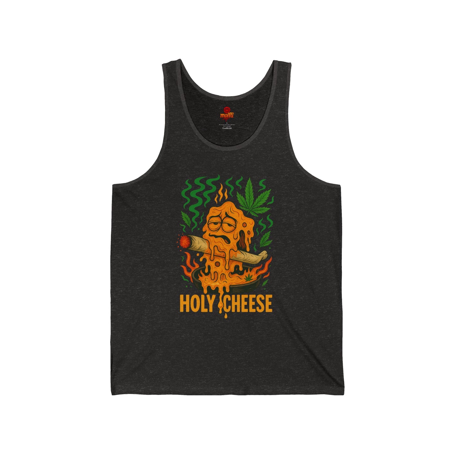 Holy Cheese Tank Top, Funny Weed Cheese (Tax Included)