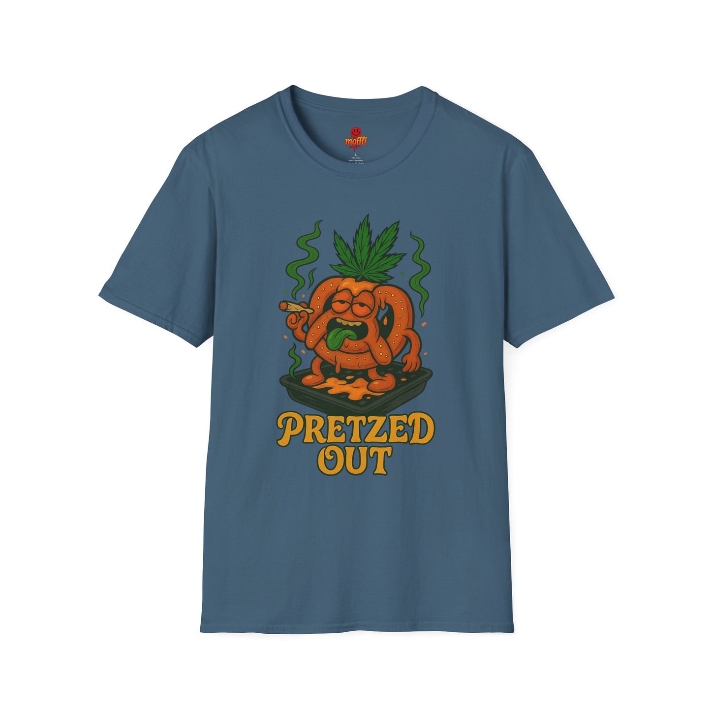 Pretzed Out T-Shirt – Funny Stoner Pretzel Shirt (Tax Included)