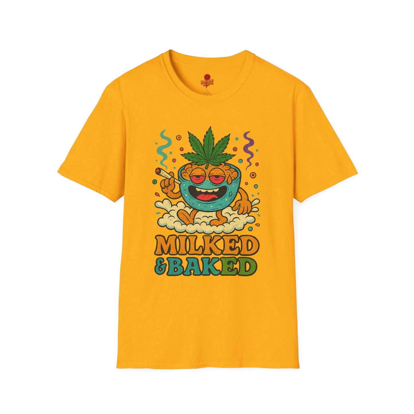 Milked & Baked Stoner  420 Cereal Shirt (Tax Included)
