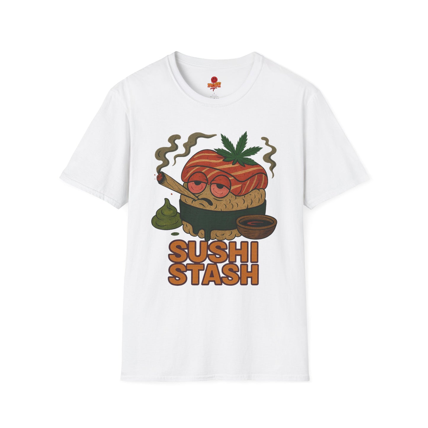 Sushi Stash T-Shirt – Funny Weed Sushi (Tax Included)