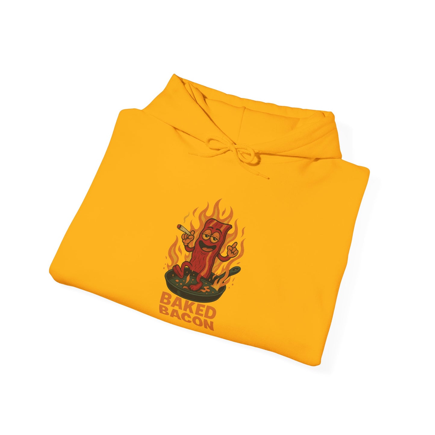 Baked Bacon Hoodie – Funny Weed Bacon (Tax Included)