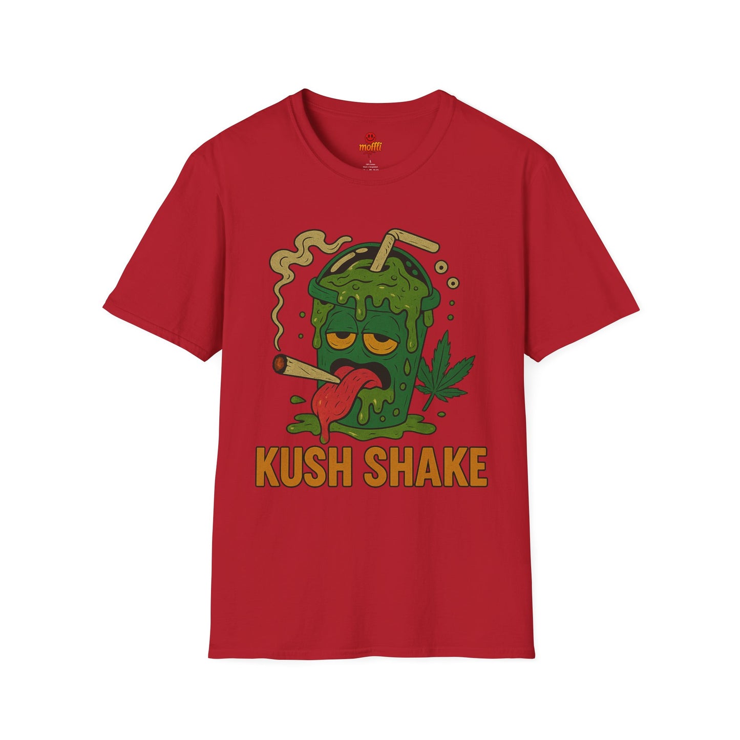 Kush Shake T-Shirt – Funny Weed Milkshake Shirt (Tax Included)