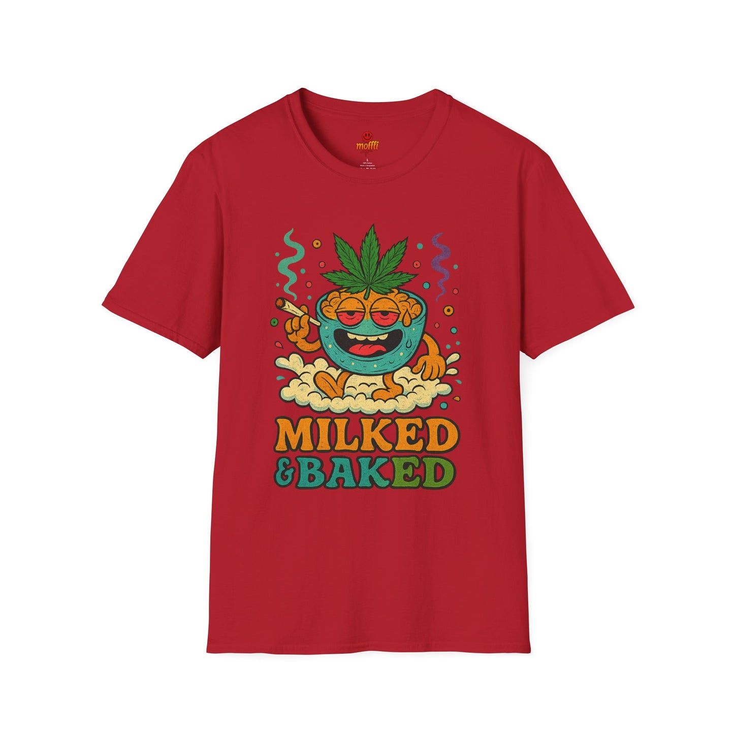 Milked & Baked Stoner  420 Cereal Shirt (Tax Included)