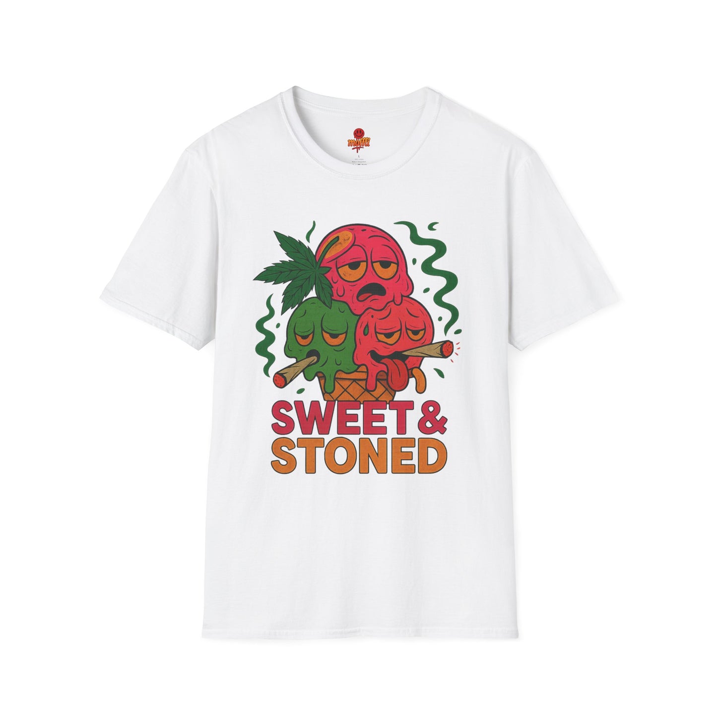 Sweet & Stoned T-Shirt – Funny Weed Ice Cream (Tax Included)