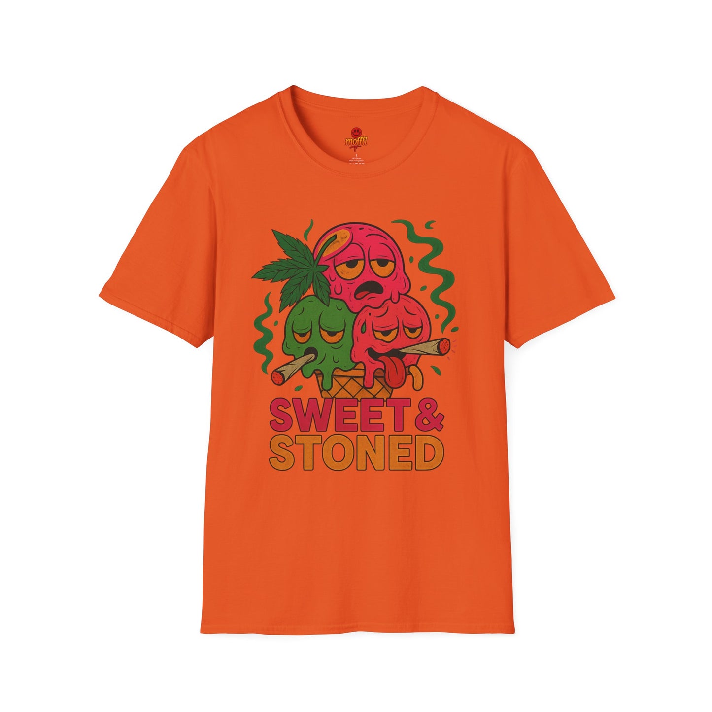 Sweet & Stoned T-Shirt – Funny Weed Ice Cream (Tax Included)