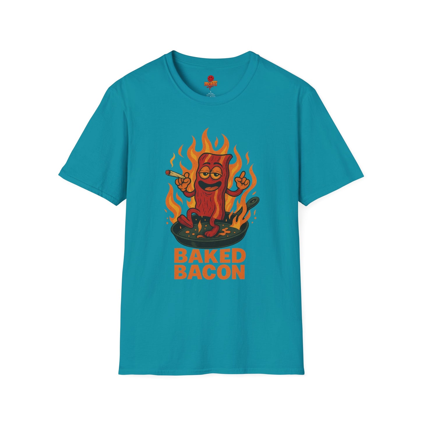 Baked Bacon T-Shirt – Funny Weed Bacon Shirt (Tax Included)