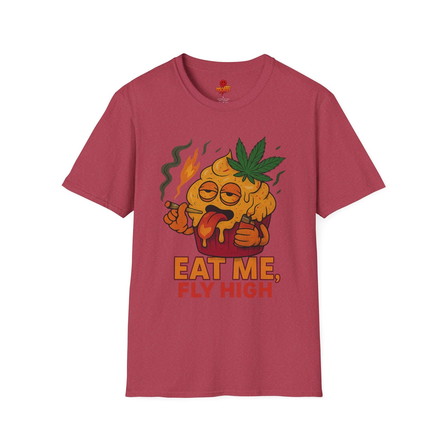 Eat Me Fly High T-Shirt – Funny Weed Muffin Shirt (Tax Included)
