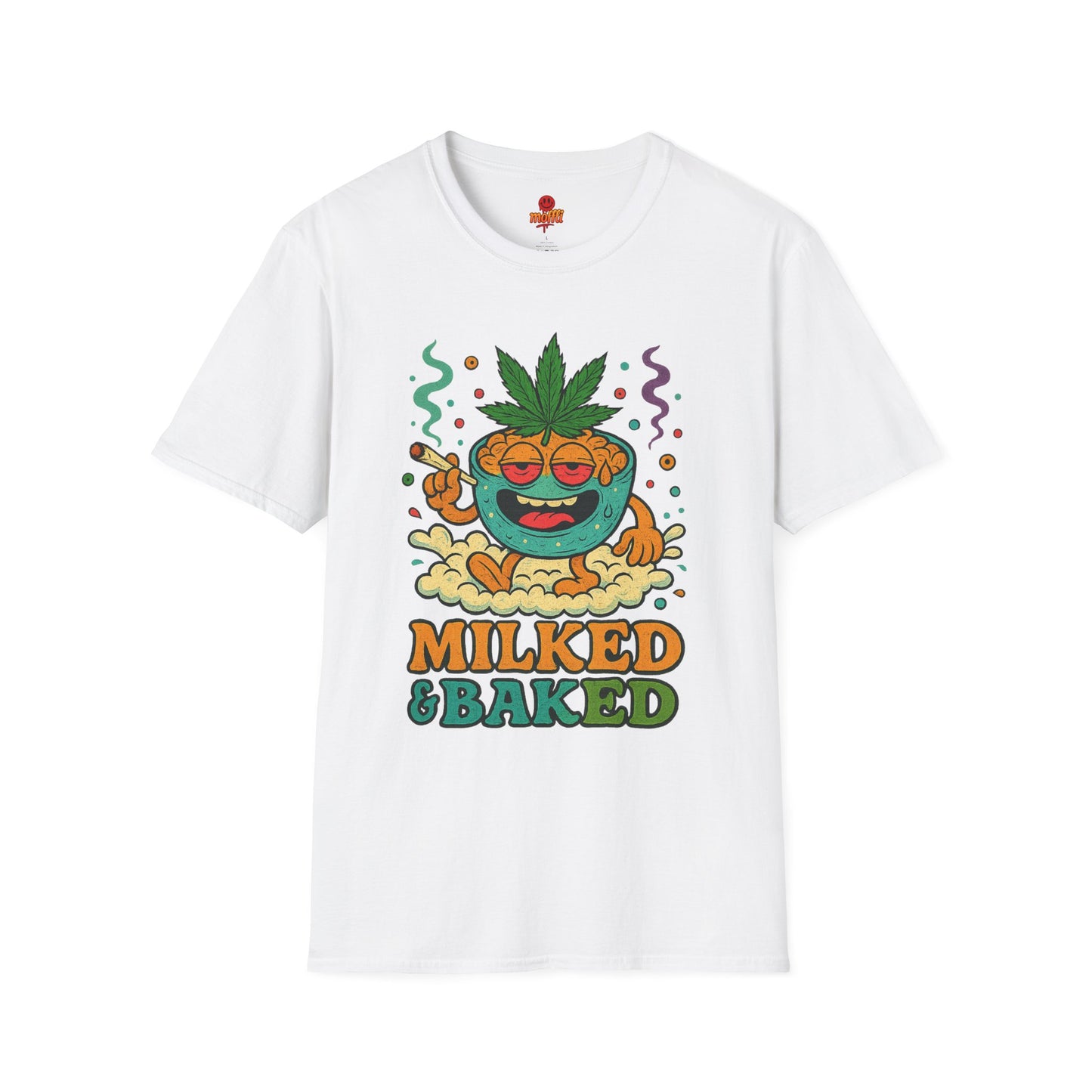 Milked & Baked Stoner  420 Cereal Shirt (Tax Included)