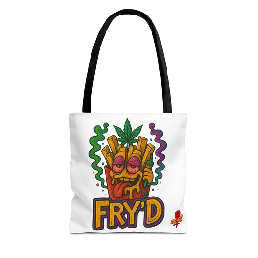 FRY’D Tote Bag – Funny Weed Fries 420 (Tax Included)